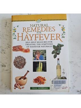 💥4 for $25💥 Natural Remedies for Hay Fever Book